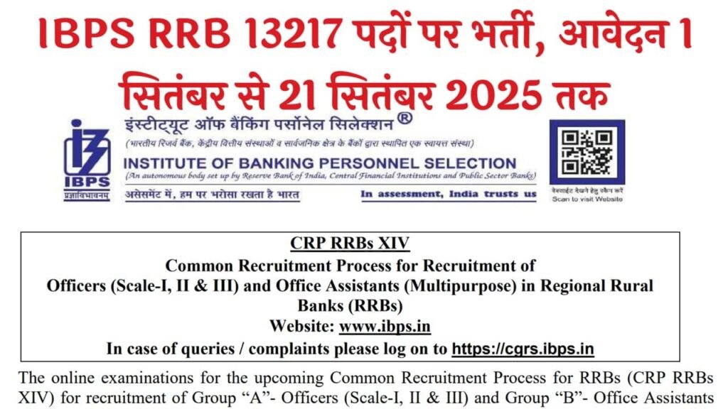 IBPS RRB Recruitment 2025