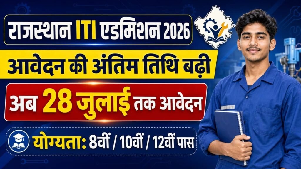 Rajasthan ITI Admission 2026