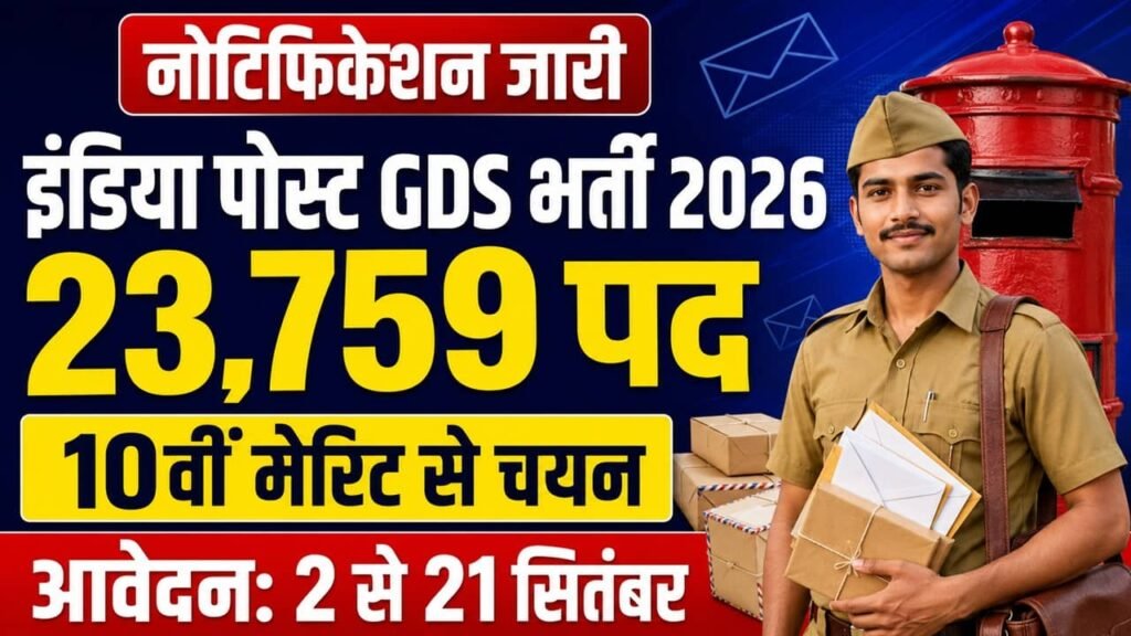 India Post GDS Recruitment 2026