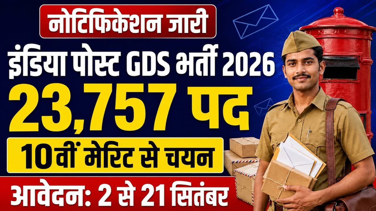 India Post GDS Recruitment 2026