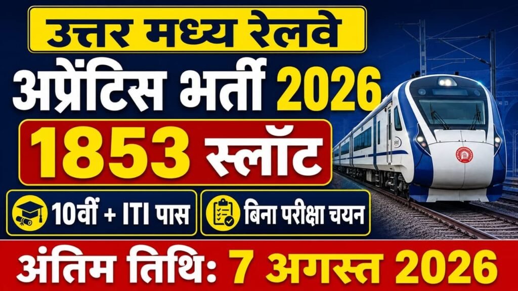 RRC NCR Apprentice Recruitment 2026