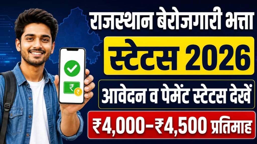 Rajasthan Berojgari Bhatta Status 2026
