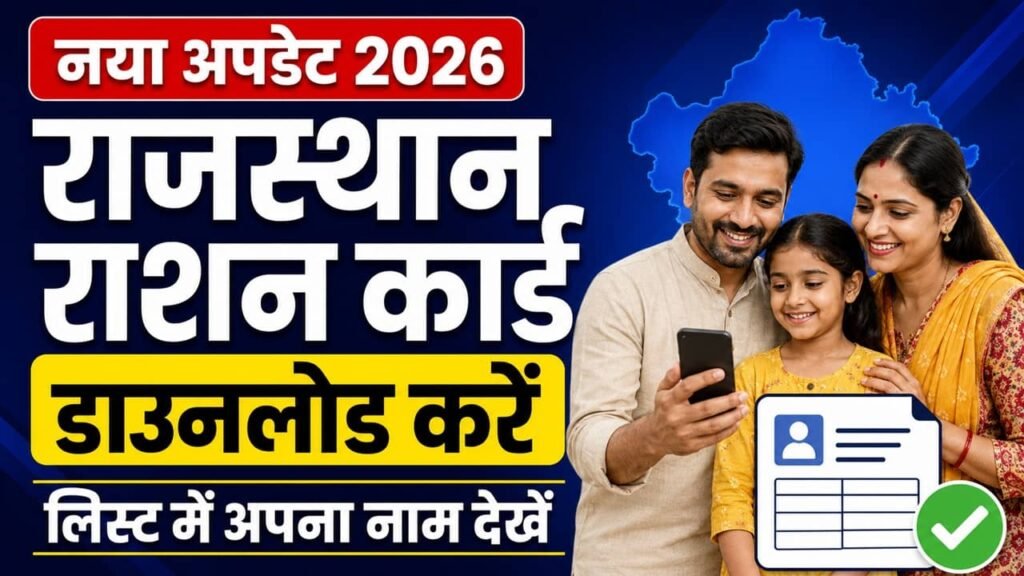 Rajasthan Ration Card Download 2026