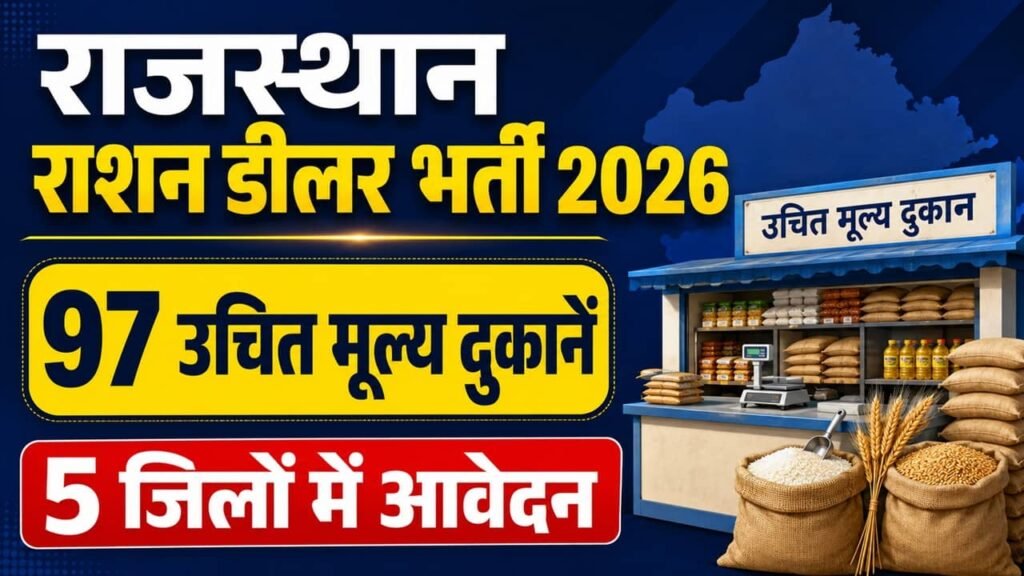 Rajasthan Ration Dealer Recruitment 2026