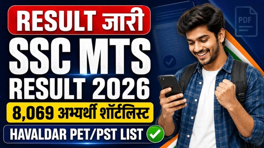SSC MTS Result 2026