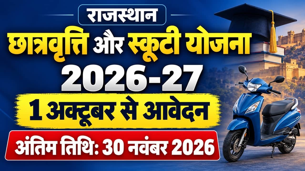 Rajasthan Scholarship 2026-27